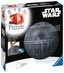 3D Puzzle-Ball: Star Wars Hvězda smrti 540 dílků - 3D a 4D puzzle Ravensburger Puzzle 3D - Star Wars: Hvězda smrti 540 dílků