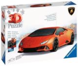 3D Puzzle: Lamborghini Huracán EVO oranžové 108 dílků 3D Puzzle: Lamborghini Huracán EVO oranžové 108 dílků