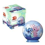 3D Puzzle-Ball: Disney Stitch - Stich & Angel 54 dílků - 3D a 4D puzzle 3D Puzzle-Ball: Disney Stitch - Stich & Angel 54 dílků