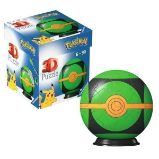 3D Puzzle-Ball: Pokémon Dusk Ball 54 dílků - 3D a 4D puzzle 3D Puzzle-Ball: Pokémon Dusk Ball 54 dílků