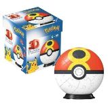 3D Puzzle-Ball: Pokémon Repeat Ball 54 dílků - 3D a 4D puzzle 3D Puzzle-Ball: Pokémon Repeat Ball 54 dílků