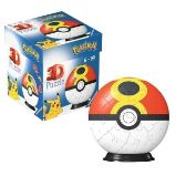 3D Puzzle-Ball: Pokémon Repeat Ball 54 dílků - 3D a 4D puzzle 3D Puzzle-Ball: Pokémon Repeat Ball 54 dílků
