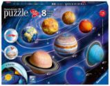 Puzzle 3D Planetární soustava 522 dílků - 3D a 4D puzzle Puzzle 3D Planetární soustava 522 dílků