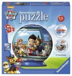 Puzzle-Ball Tlapková Patrola 72 dílků - Puzzle Puzzle-Ball Tlapková Patrola 72 dílků