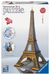 Puzzle 3D Eiffelova věž/216 dílků - 3D a 4D puzzle Puzzle 3D Eiffelova věž/216 dílků