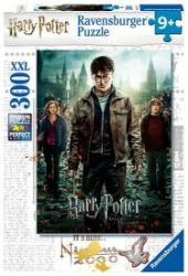 Puzzle Harry Potter: Harry, Ron a Hermiona 300 dílků XXL - Dětské puzzle Ravensburger Puzzle Harry Potter, Ron a Hermiona XXL 300 dílků