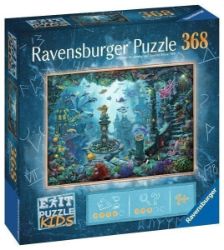 Puzzle EXIT KIDS: Potopená Atlantida 368 dílků - Puzzle Ravensburger Puzzle Exit KIDS - Potopená Atlantida 368 dílků