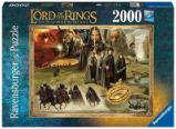 Puzzle Pán prstenů: Společenstvo prstenu 2000 dílků - Puzzle pro dospělé Ravensburger Puzzle Pán prstenů - Společenstvo prstenu 2000 dílků