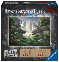 Puzzle EXIT Apokalypsa 368 dílků - Puzzle Ravensburger Exit Puzzle - Apokalypsa 368 dílků