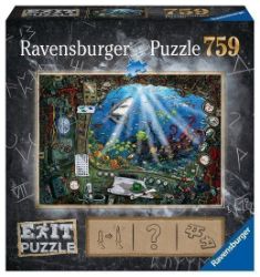 Puzzle EXIT Ponorka 759 dílků - Puzzle Ravensburger Puzzle Exit Ponorka/759 dílků