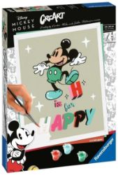 CreArt Disney: Mickey Mouse: H is for HAPPY - Kreativní sady a materiály CreArt Disney: Mickey Mouse: H is for HAPPY