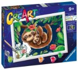 Ravensburger CreArt - Roztomilí lenochodi