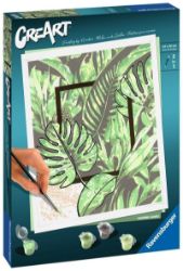 CreArt Buď šťastný: Zelené listy - Kreativní sady a materiály CreArt Buď šťastný: Zelené listy