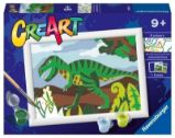 CreArt Toulající se dinosaurus CreArt Toulající se dinosaurus