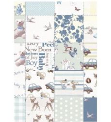 DecoMaché papír 22 g dlaždice 26 x 37.5 cm - Papíry a čtvrtky DecoMaché papír 22 g dlaždice 26 x 37.5 cm