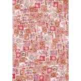DecoMaché papír 27 g poštovní známky 26 x 37.5 cm - Papíry a čtvrtky DecoMaché papír 27 g poštovní známky 26 x 37.5 cm
