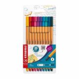 Popisovač STABILO point liner 88 sada 10 ks Speciální Barvy