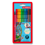 Fixa STABILO Pen 68 sada 10 ks Fixa STABILO Pen 68 sada 10 ks