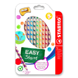 Pastelky STABILO EASYcolors Levák sada 12 ks