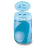 Ořezávátko STABILO EASYsharpener se zásobníkem pro leváky modré Ořezávátko STABILO EASYsharpener se zásobníkem pro leváky modré