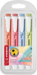 Zvýrazňovač STABILO swing cool Pastel 4 ks Zvýrazňovač STABILO swing cool Pastel 4 ks