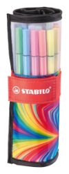 STABILO ARTY Pen 68 - Rollerset 25 ks - Propisky a pera do školy STABILO ARTY Pen 68 - Rollerset 25 ks