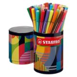 STABILO Fix Pen 68 ARTY prémiový vláknový - 45 barev v plechové dóze STABILO Fix Pen 68 ARTY prémiový vláknový - 45 barev v plechové dóze
