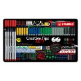 Kreativní set - STABILO Creative Tips - ARTY - 30 ks sada - CLASSIC - 6 různých barev