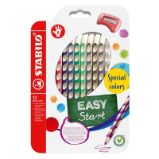 STABILO EASYcolors P 12 ks Sada v kartonovém obalu s Ořezávátkem, nové barvy