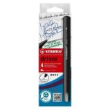 Jemný liner STABILO dr!ver - fine, sada 4 ks Jemný liner STABILO dr!ver - fine, sada 4 ks