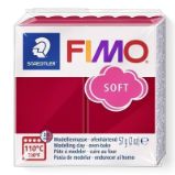 FIMO soft 57g - tmavě červená - Modelování Fimo soft 57g tmavě červená