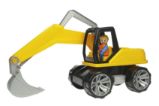 Auto Truxx bagr s figurkou - Auta, letadla, lodě, vláčky Auto Truxx bagr s figurkou