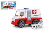 Auto Truxx sanitka s figurkou - Auta, letadla, lodě, vláčky Auto Truxx sanitka s figurkou
