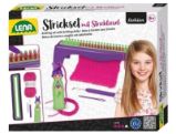 Pletací stůl s vlnou a doplňky - Kreativní sady a materiály Pletací stůl s vlnou a doplňky