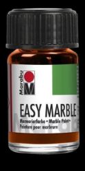 Marabu Mramorovací barva - Oranžová 15 ml