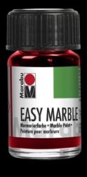 Marabu Mramorovací barva - Třešňová červeň 15 ml - Barvy a tuše Marabu Mramorovací barva - Třešňová červeň 15 ml