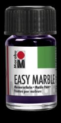 Marabu Mramorovací barva - Tmavě fialová 15 ml - Barvy a tuše Marabu Mramorovací barva - Tmavě fialová 15 ml