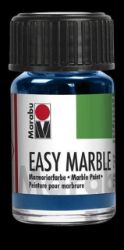 Marabu Mramorovací barva - Světle modrá 15 ml - Barvy a tuše Marabu Mramorovací barva - Světle modrá 15 ml