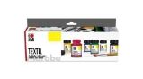 Marabu barva na textil sada 6 x 15 ml - Barvy a tuše Marabu barva na textil sada 6 x 15 ml