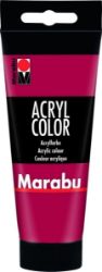 Marabu Acryl Color akrylová barva - karmínově červená 100 ml