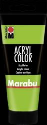 Marabu Acryl Color akrylová barva - listově zelená 100 ml - Barvy a tuše Marabu Acryl Color akrylová barva - listově zelená 100 ml