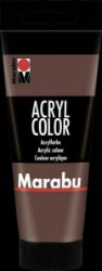 Marabu Acryl Color akrylová barva - středně hnědá 100 ml