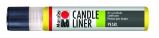 Marabu Candle Liner na svíčky - žlutý 25 ml - Malování a kreslení Marabu Candle Liner na svíčky - žlutý 25 ml