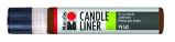 Marabu Candle Liner na svíčky - hnědý 25 ml