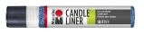 Marabu Candle Liner na svíčky - glitrový safírový 25 ml - Malování a kreslení Marabu Candle Liner na svíčky - glitrový safírový 25 ml