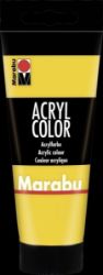 Marabu Acryl Color akrylová barva - středně žlutá 100 ml