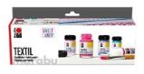 Marabu barva na textil sada "Sweet Candy" 4 x 15 ml Marabu barva na textil sada "Sweet Candy" 4 x 15 ml