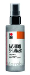 Marabu Fashion Shimmer na tmavý textil třpytivý - stříbrný 100 ml - Barvy a tuše Marabu Fashion Shimmer na tmavý textil třpytivý - stříbrný 100 ml