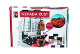 Marabu efektová barva sada NEVADA RUST - Barvy a tuše Marabu efektová barva sada NEVADA RUST