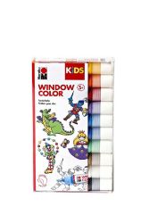 Marabu Sada KiDS Window Color 10 slupovacích barev Marabu Sada KiDS Window Color 10 slupovacích barev